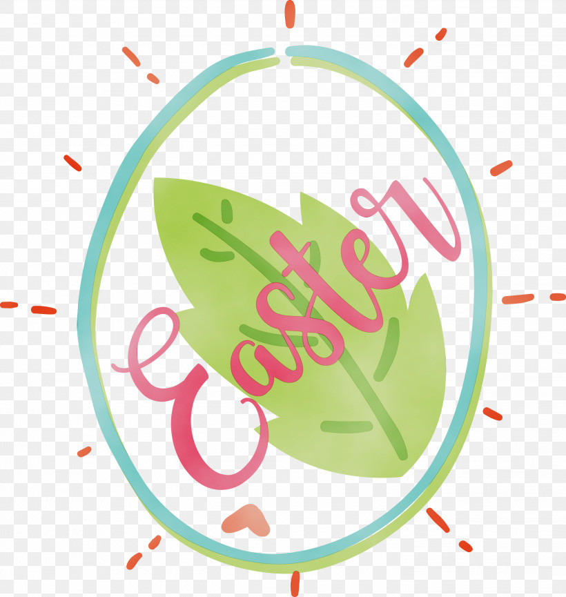 Green Text Font Line Circle, PNG, 2843x3000px, Easter Day, Circle, Easter Sunday, Green, Happy Easter Download Free