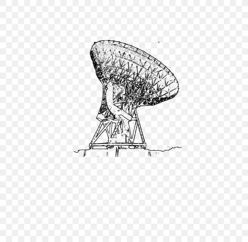 Radio Telescope Sketch, PNG, 566x800px, Radio Telescope, Art, Artwork, Black And White, Cartoon Download Free