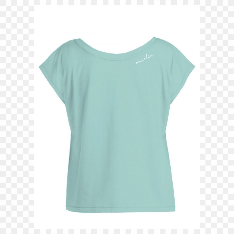 Sleeve T-shirt Shoulder Blouse, PNG, 1000x1000px, Sleeve, Active Shirt, Aqua, Blouse, Clothing Download Free