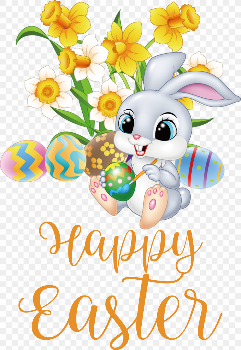 Happy Easter Day Easter Day Blessing Easter Bunny, PNG, 2400x3496px, Happy Easter Day, Cartoon, Cute Easter, Cuteness, Drawing Download Free