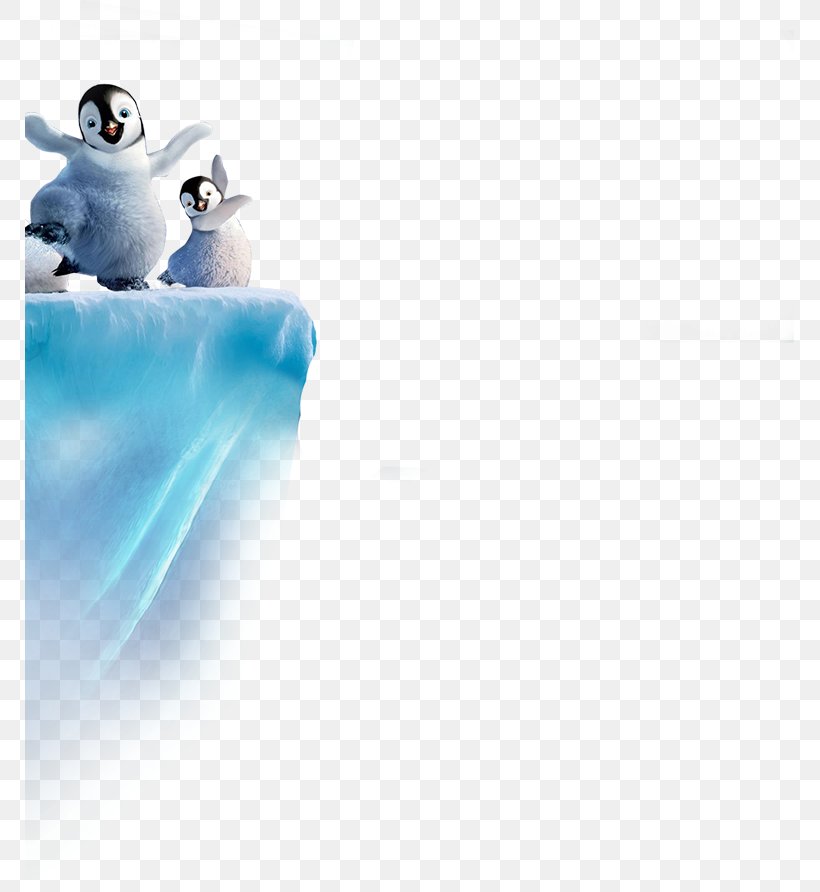 Penguin Iceberg Download, PNG, 769x892px, Penguin, Azure, Blue, Computer, Designer Download Free