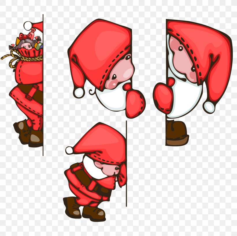 Santa Claus Christmas Ornament Clip Art, PNG, 1336x1329px, Santa Claus, Art, Cartoon, Christmas, Christmas Decoration Download Free