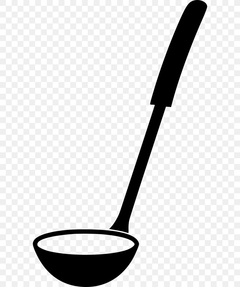 Spoon Cookware Clip Art, PNG, 596x980px, Spoon, Black And White, Cookware, Cookware And Bakeware, Cutlery Download Free