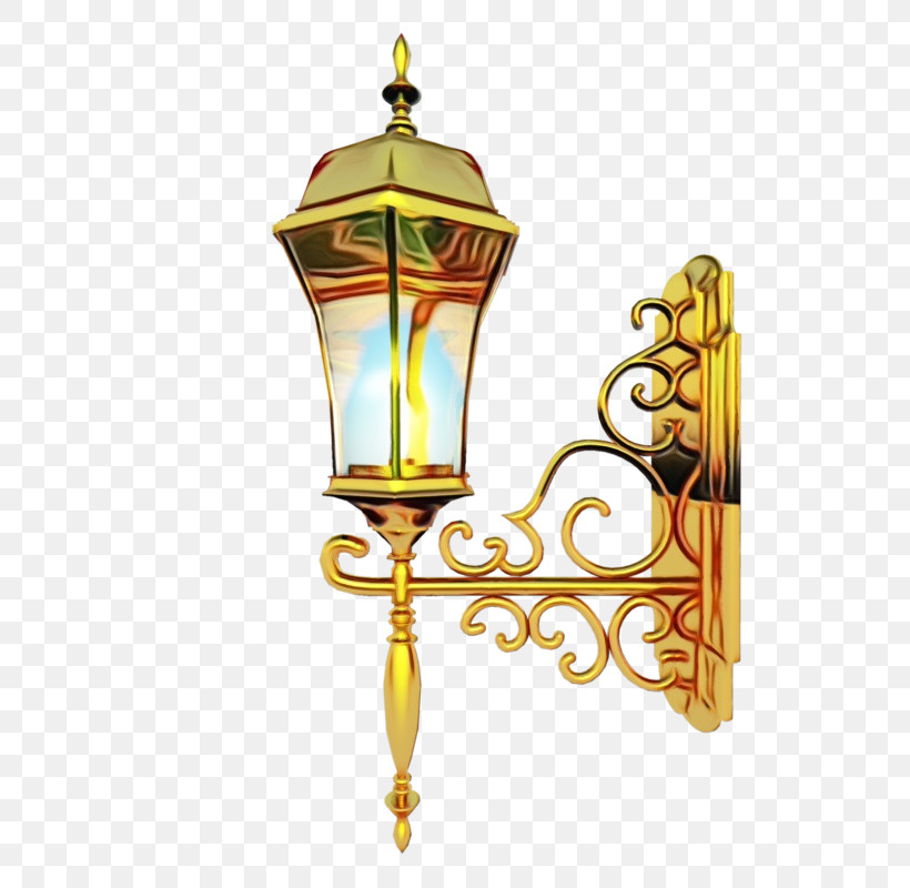 Street Light, PNG, 600x800px, Watercolor, Antique, Brass, Bronze, Candle Holder Download Free