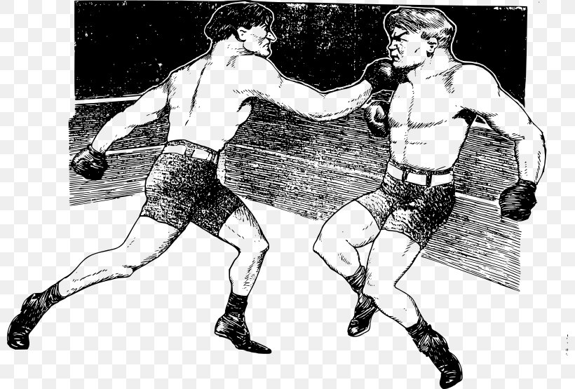 Boxing Sport Clip Art, PNG, 800x555px, Boxing, Aggression, Arm, Art, Black And White Download Free