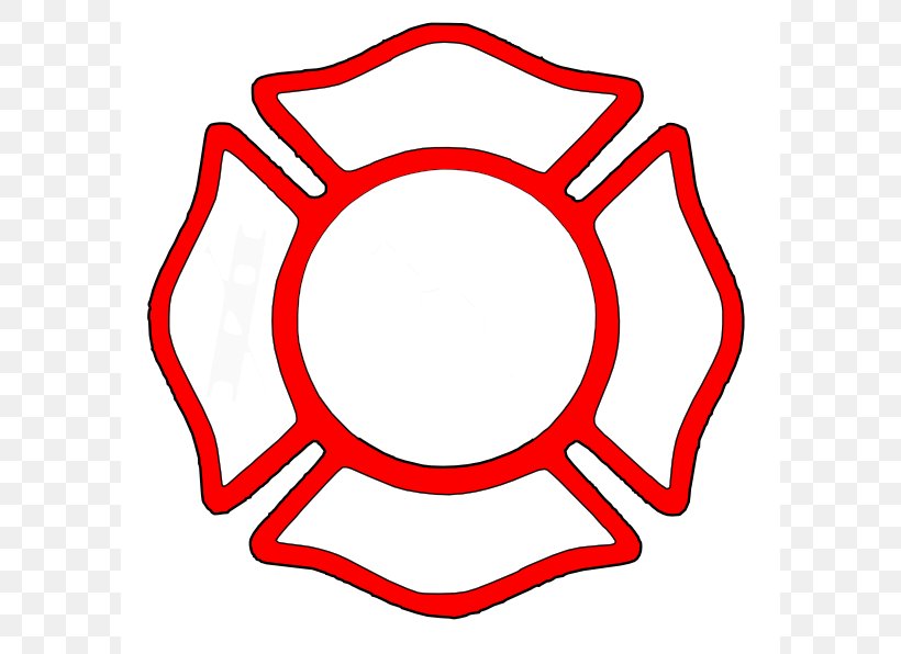 Firefighter Fire Department Maltese Cross Clip Art, PNG, 600x596px, Firefighter, Area, Badge, Coloring Book, Cross Download Free