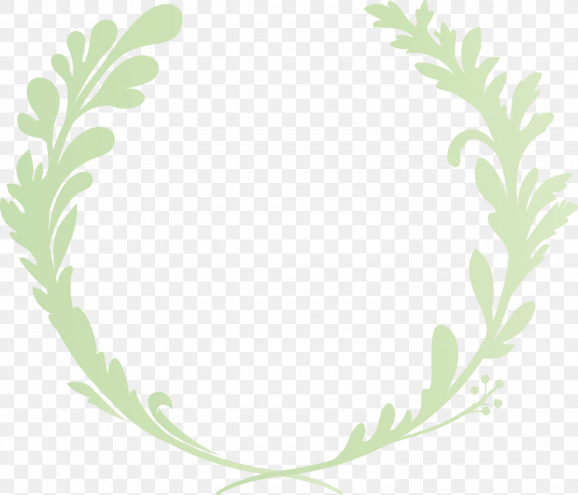 Leaf Plant Flower, PNG, 3000x2575px, Spring Frame, Decoration Frame, Flower, Leaf, Paint Download Free