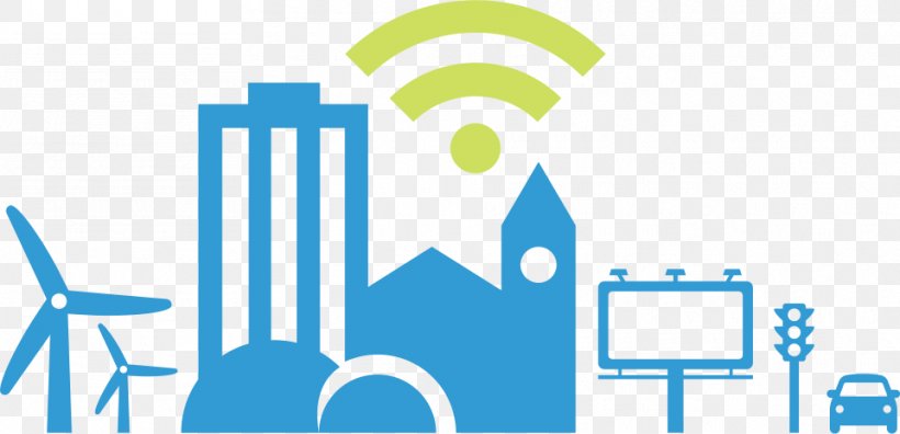 Smart City Internet Of Things Advertising Startup Accelerator Technology, PNG, 961x465px, Smart City, Advertising, Area, Blue, Brand Download Free