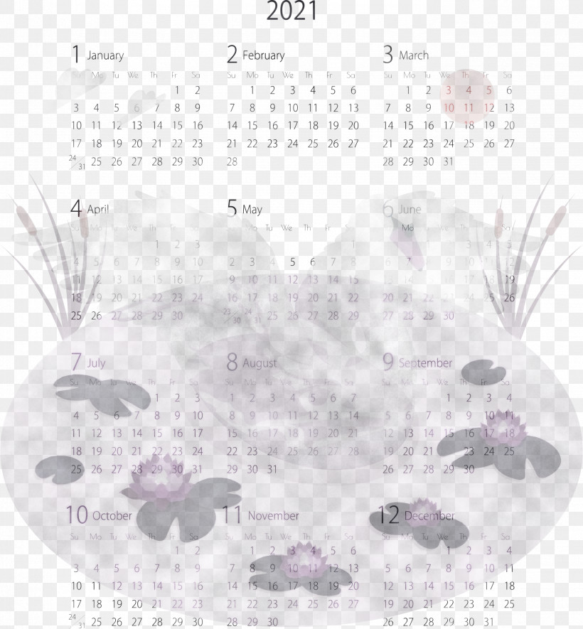 2021 Yearly Calendar Printable 2021 Yearly Calendar Template 2021 Calendar, PNG, 2778x3000px, 2021 Calendar, 2021 Yearly Calendar, Biology, Calendar System, Meter Download Free