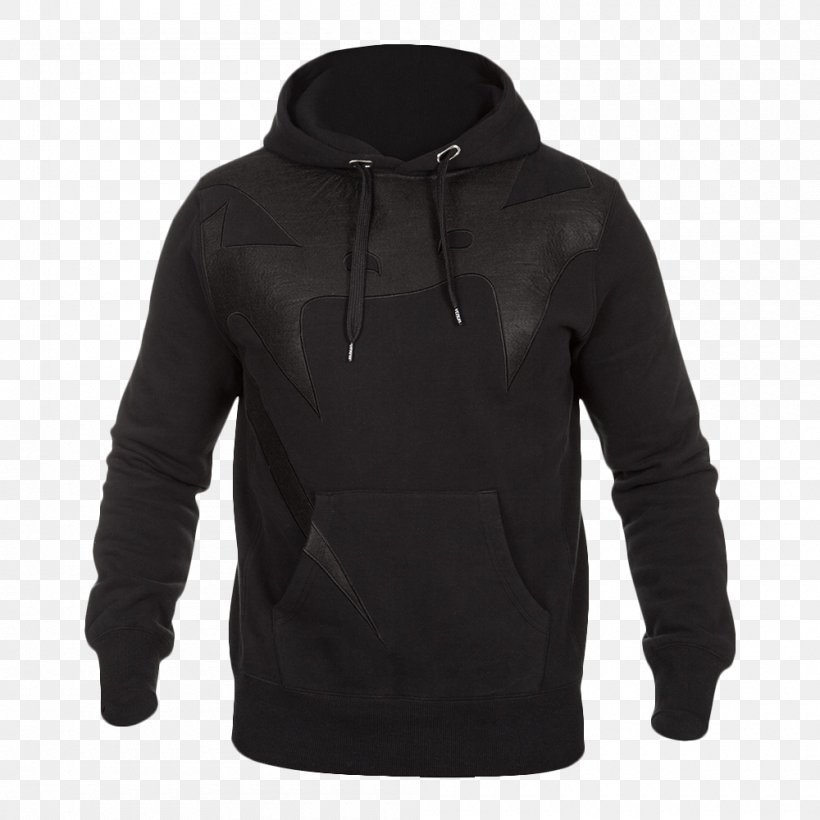 Hoodie Jacket Outerwear Coat Windbreaker, PNG, 1000x1000px, Hoodie, Black, Clothing, Clothing Accessories, Coat Download Free