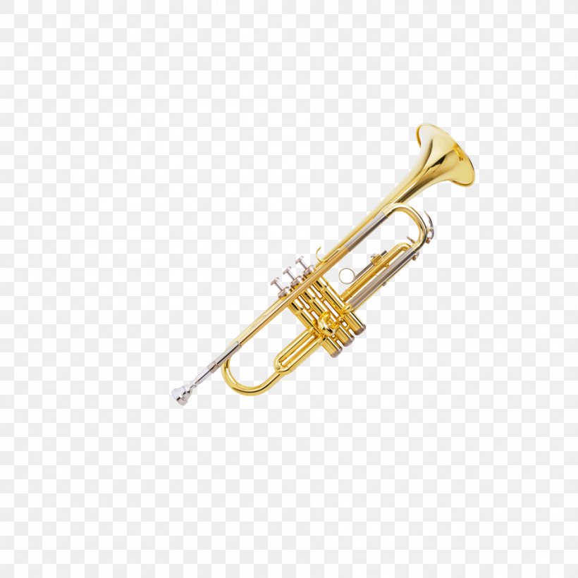 Trumpet Musical Instrument Brass Instrument Jazz, PNG, 945x945px, Watercolor, Cartoon, Flower, Frame, Heart Download Free