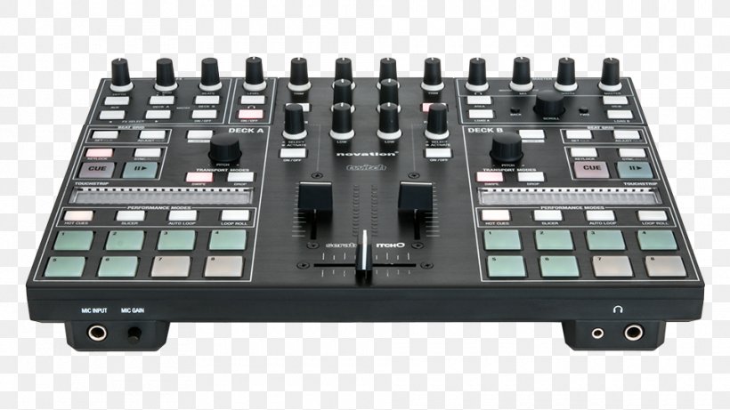 Audio Mixers Microcontroller Novation TWITCH Disc Jockey Sound, PNG, 960x540px, Audio Mixers, Amplifier, Audio, Audio Equipment, Audio Receiver Download Free