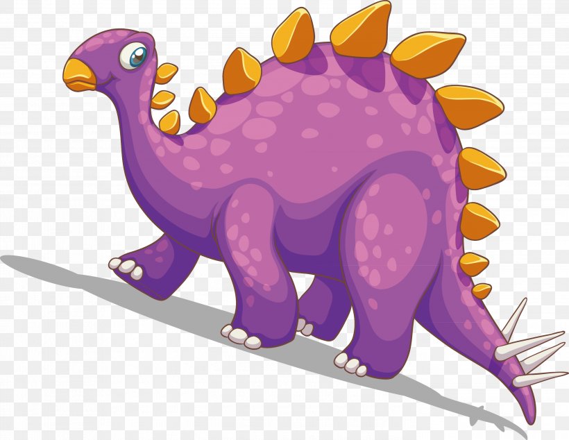 Dinosaur Reptile Euclidean Vector, PNG, 2790x2158px, Dinosaur, Art, Cartoon, Fictional Character, Organism Download Free