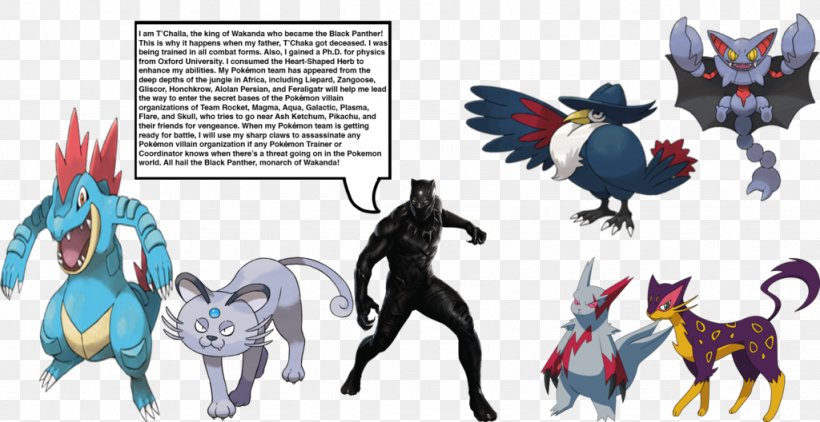 Black Panther Honchkrow Pokémon Horse Persian, PNG, 1024x528px, Watercolor, Cartoon, Flower, Frame, Heart Download Free