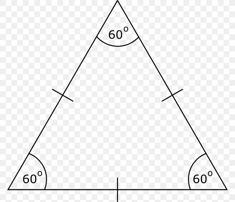 Equilateral Triangle Equilateral Polygon Isosceles Triangle Geometry, PNG, 768x707px, Equilateral Triangle, Acute And Obtuse Triangles, Area, Black And White, Diagram Download Free