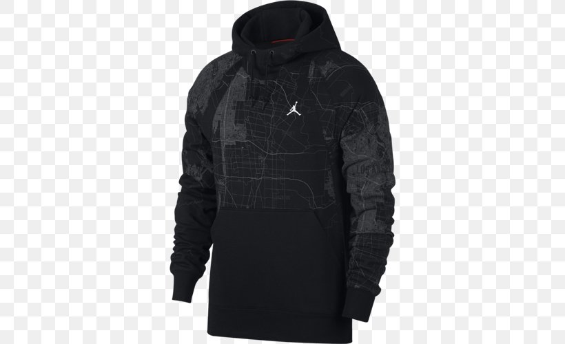 Hoodie Nike Academy Jacket Clothing, PNG, 500x500px, Hoodie, Air Jordan, Black, Clothing, Discounts And Allowances Download Free