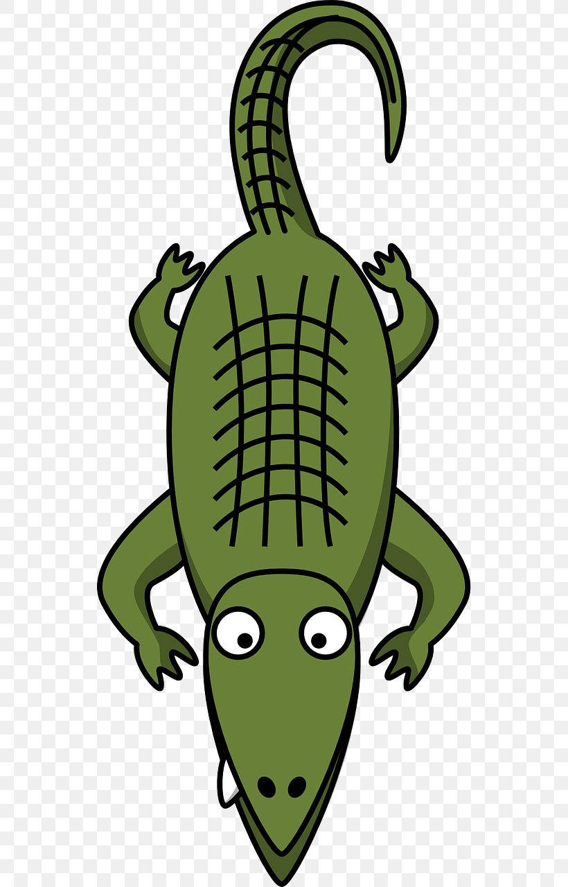 Alligator Crocodile Cartoon Clip Art, PNG, 640x1280px, Alligator, Amphibian, Animation, Cartoon, Crocodile Download Free