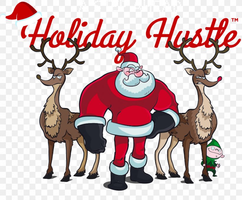 Clip Art Santa Claus Reindeer Holiday Thanksgiving, PNG, 850x700px, Santa Claus, Cartoon, Christmas, Christmas Day, Christmas Decoration Download Free