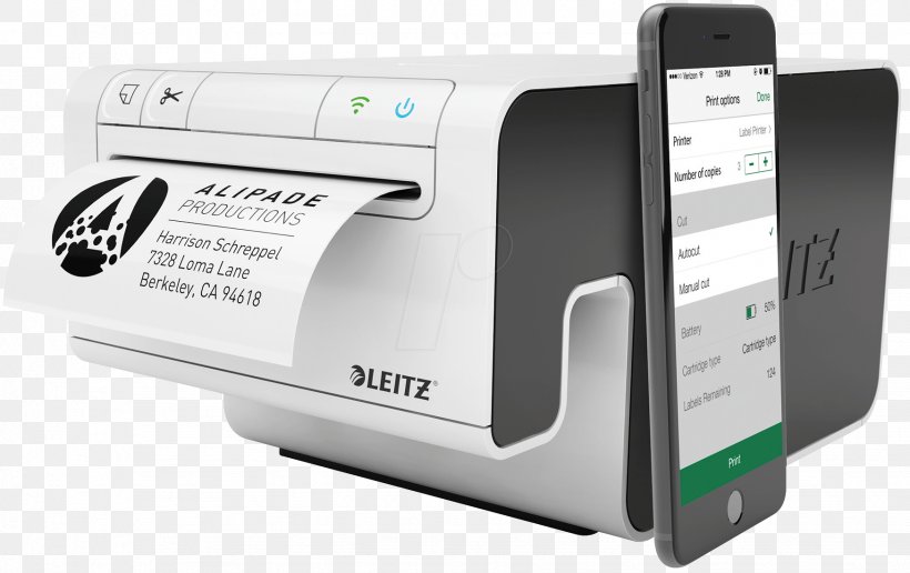 Label Printer Leitz Icon Office Supplies Paper, PNG, 1748x1102px, Label Printer, Barcode, Card Stock, Electronic Device, Electronics Download Free