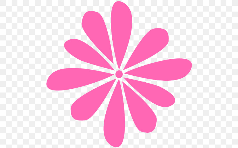 Pink Petal Magenta Leaf Plant, PNG, 512x512px, Pink, Flower, Leaf, Logo, Magenta Download Free