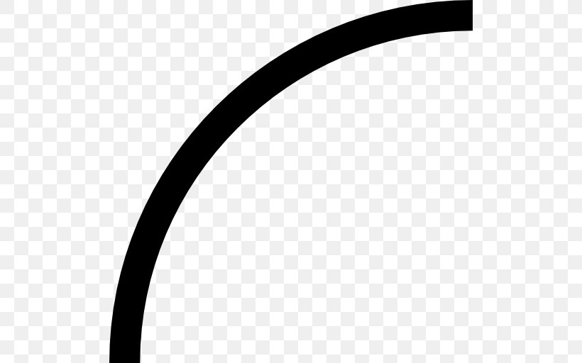 Curve Line, PNG, 512x512px, Curve, Black And White, Cable, Flat Design, Monochrome Download Free