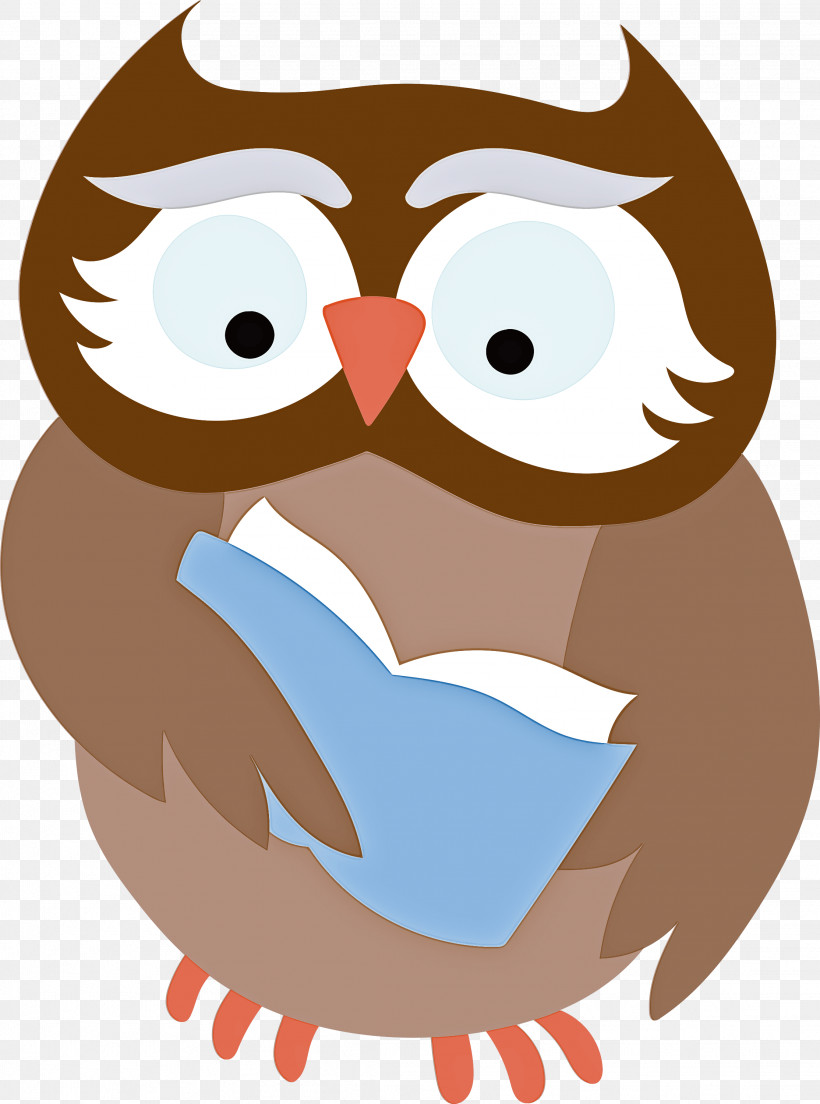 Owls Birds Beak Bird Of Prey Cartoon, PNG, 2228x3000px, Cartoon Owl, Animation, Beak, Bird Of Prey, Birds Download Free
