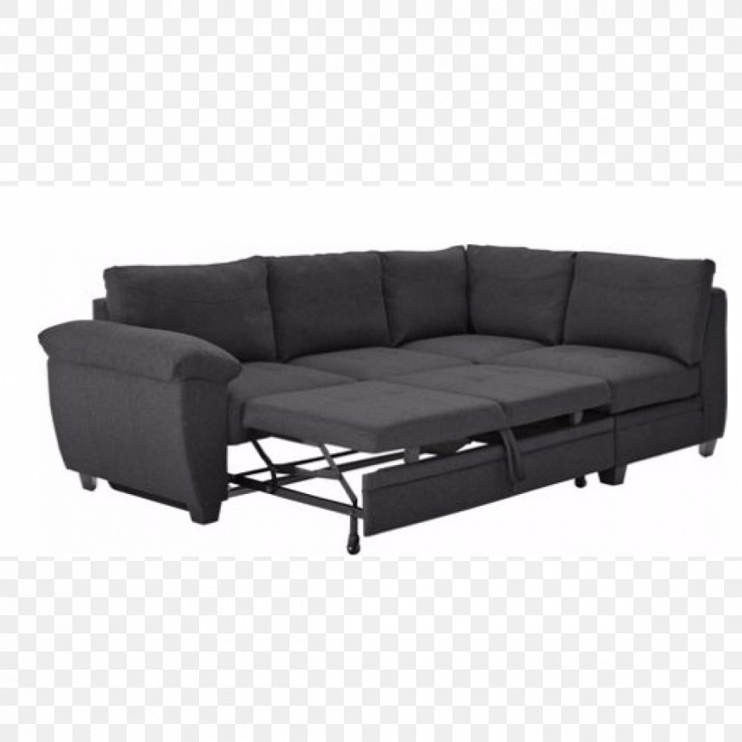Sofa Bed Couch Bedroom Living Room, PNG, 1200x1200px, Sofa Bed, Bed, Bedroom, Black, Chaise Longue Download Free