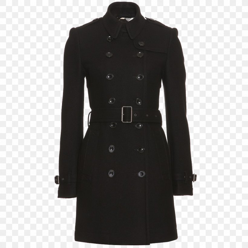 Trench Coat Overcoat Clothing Double-breasted, PNG, 1000x1000px, Trench Coat, Belt, Black, Burberry, Button Download Free