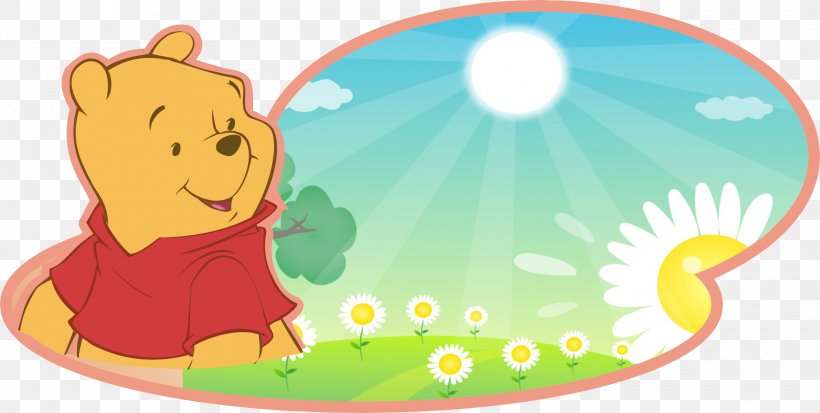 Cartoon House, PNG, 2077x1047px, Winnie The Pooh, Art, Cartoon, Clip Art, Fictional Character Download Free