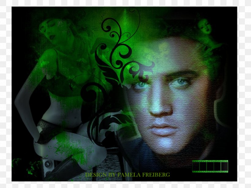 Elvis Presley Golden Boy Desktop Wallpaper Green, PNG, 863x647px, Elvis Presley, Computer, Golden Boy, Green, Poster Download Free