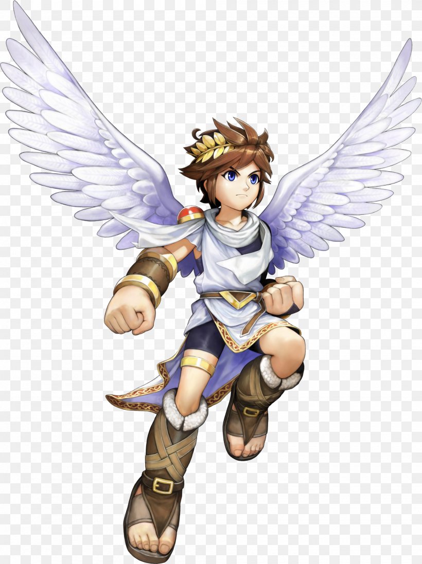 Kid Icarus: Uprising Kid Icarus: Of Myths And Monsters Super Smash Bros. Brawl Wii, PNG, 2000x2678px, Kid Icarus Uprising, Angel, Art, Cartoon, Fairy Download Free