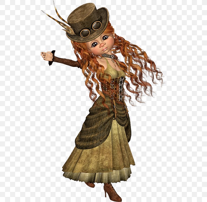 Steampunk Punk Subculture Doll, PNG, 497x800px, Steampunk, Art, Baby Born Interactive, Costume Design, Do It Yourself Download Free