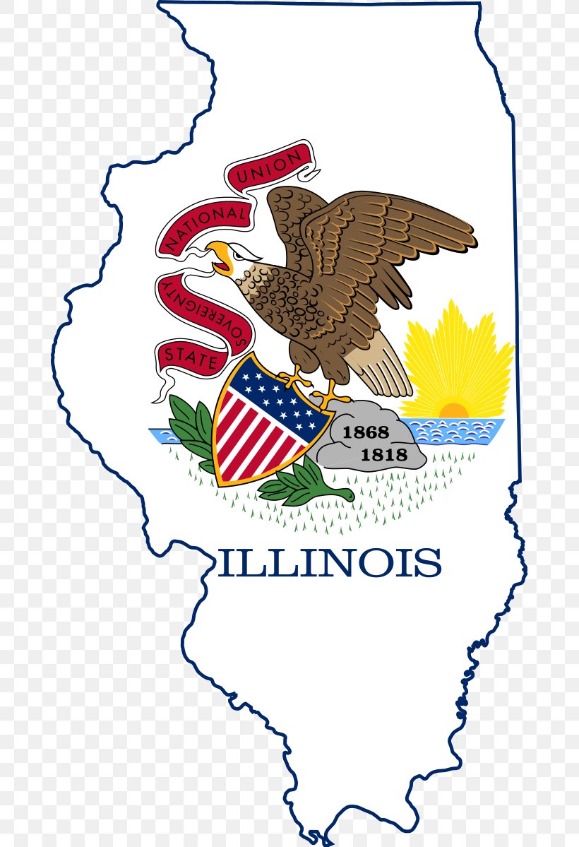 Flag And Seal Of Illinois Map State Flag, PNG, 676x1199px, Illinois, Annin Co, Area, Art, Artwork Download Free