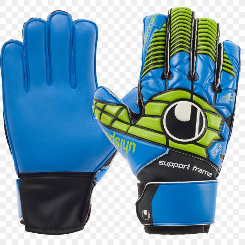 Uhlsport Glove Goalkeeper Guante De Guardameta Football, PNG, 1000x1000px, Uhlsport, Baseball Equipment, Baseball Protective Gear, Bicycle Glove, Electric Blue Download Free