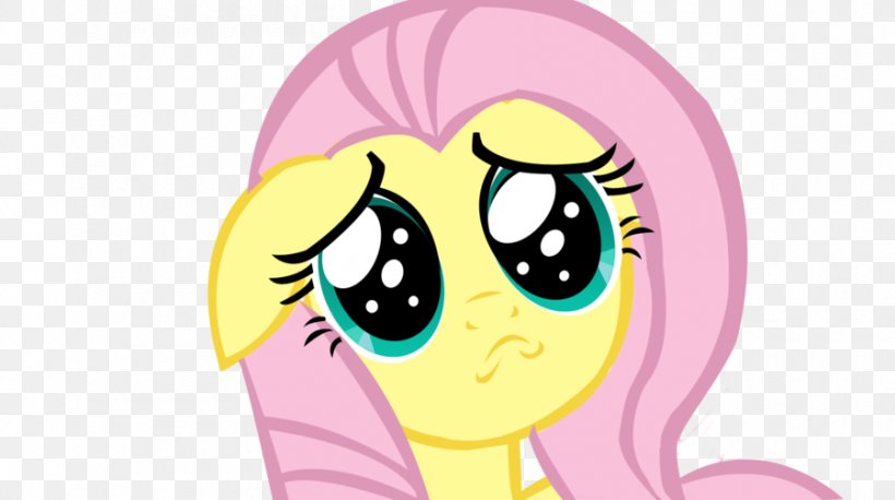 Fluttershy Pony Mammal Eye Equestria, PNG, 900x503px, Watercolor, Cartoon, Flower, Frame, Heart Download Free