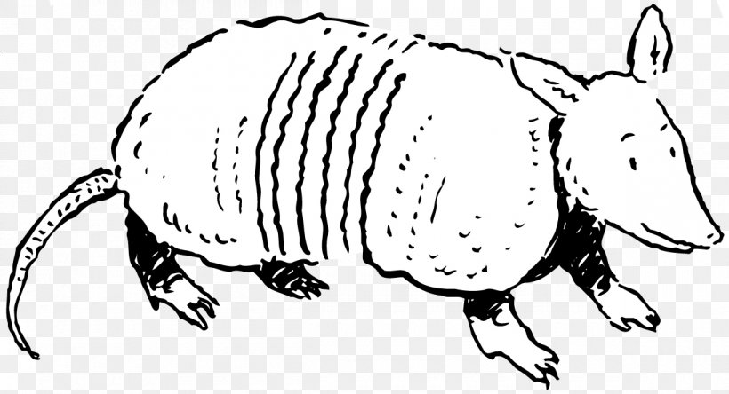 Armadillo Clip Art Drawing Vector Graphics Image, PNG, 1200x650px, Armadillo, Animal, Animal Figure, Artwork, Black And White Download Free