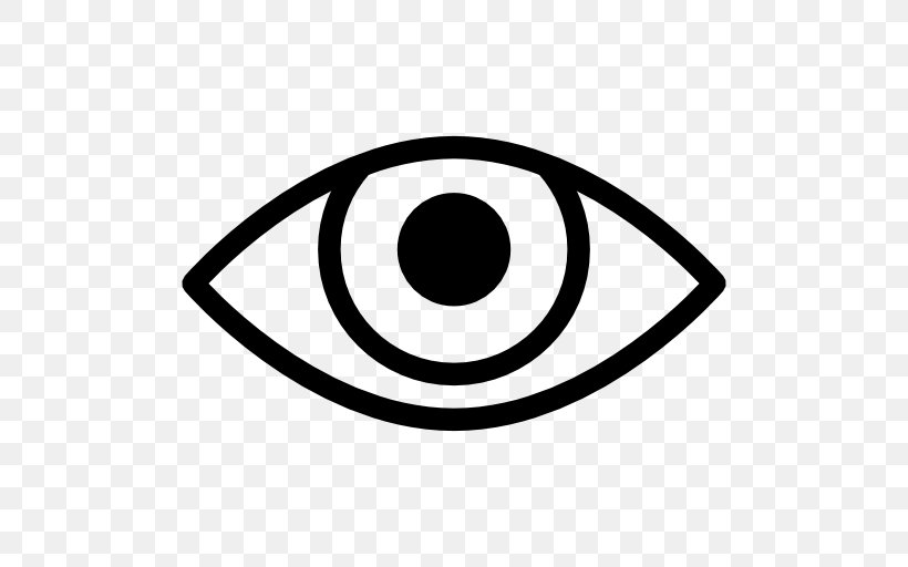 Eye, PNG, 512x512px, Eye, Black And White, Ios 7, Rim, Symbol Download Free