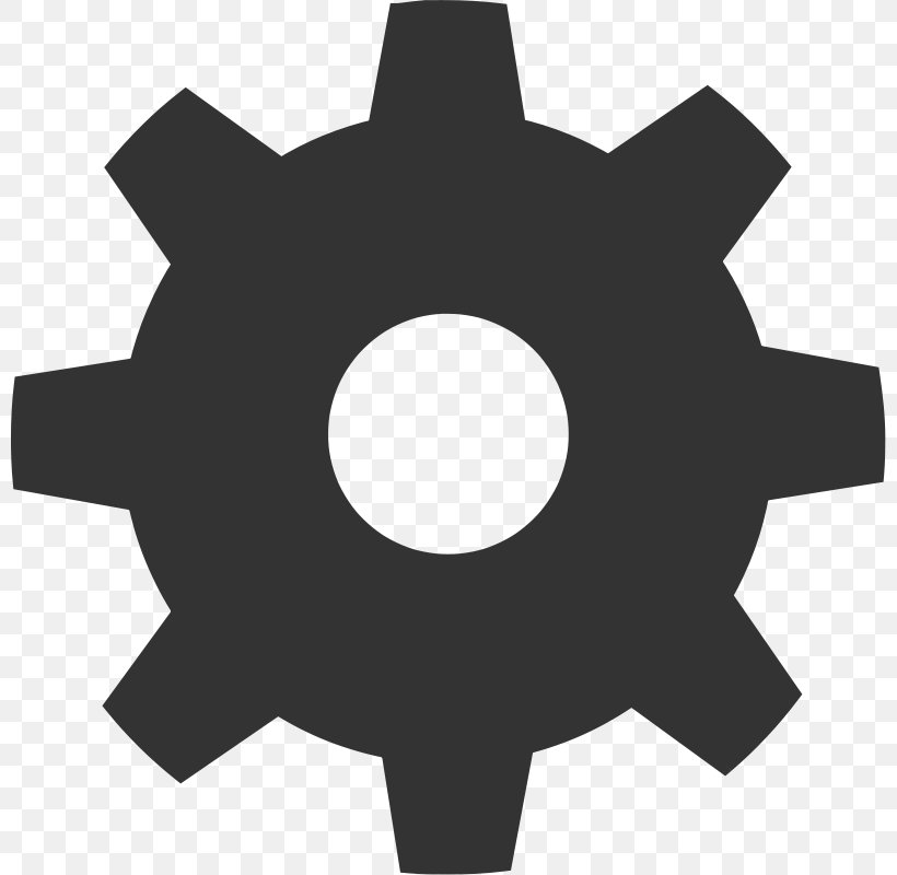 Gear Free Content Clip Art, PNG, 800x800px, Gear, Black Gear, Drawing, Free Content, Hardware Accessory Download Free