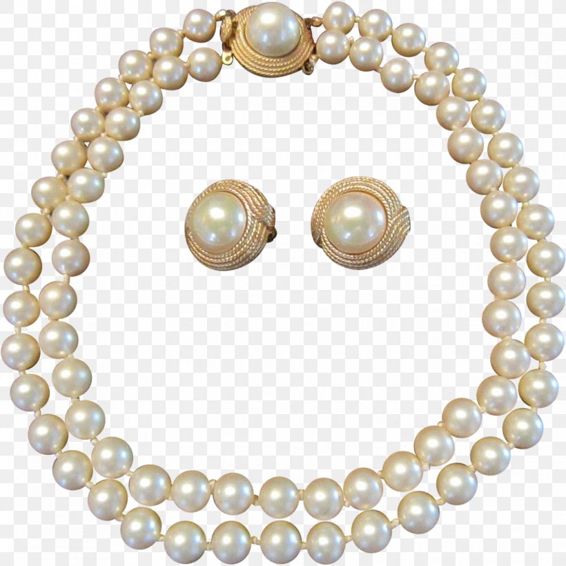 Imitation Pearl Earring Necklace Bead, PNG, 1344x1344px, Pearl, Bead, Body Jewellery, Body Jewelry, Earring Download Free