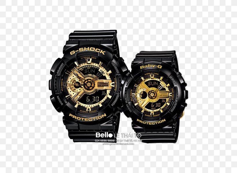 G-Shock GA110 Watch Casio Clock, PNG, 500x600px, Gshock, Brand, Casio, Casio Babyg Ba110, Clock Download Free