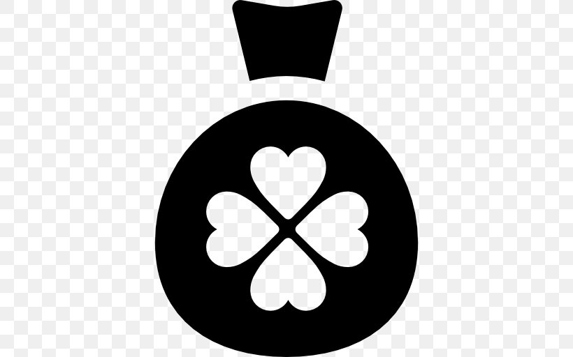Clover, PNG, 512x512px, Fourleaf Clover, Black And White, Clover, Fotolia, Heart Download Free