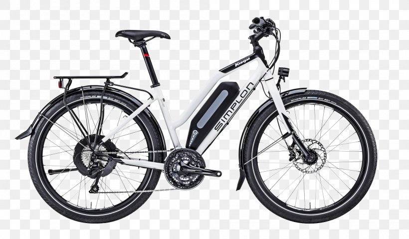 Electric Bicycle SIMPLON Fahrrad GmbH Mountain Bike Cannondale Bicycle Corporation, PNG, 2000x1170px, Bicycle, Automotive Exterior, Automotive Tire, Bicycle Accessory, Bicycle Drivetrain Part Download Free