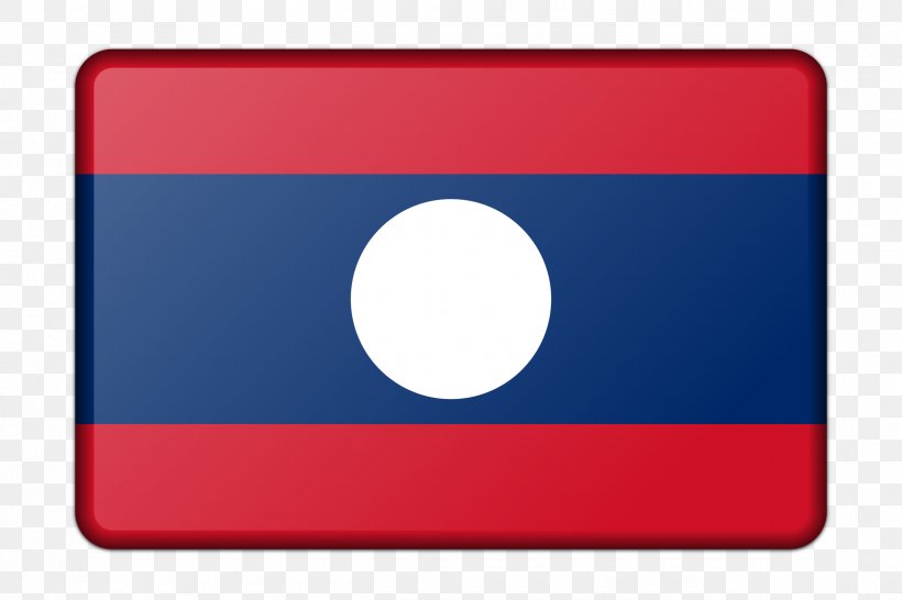 Flag Of Laos Clip Art, PNG, 2400x1600px, Laos, Blue, Drawing, Flag, Flag Of Laos Download Free