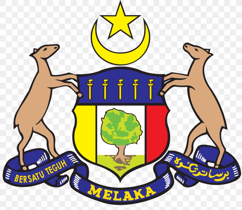 Malacca City Coat Of Arms Of Malacca Coat Of Arms Of Malaysia States And Federal Territories Of Malaysia, PNG, 1218x1055px, Malacca City, Area, Artwork, Coat, Coat Of Arms Download Free