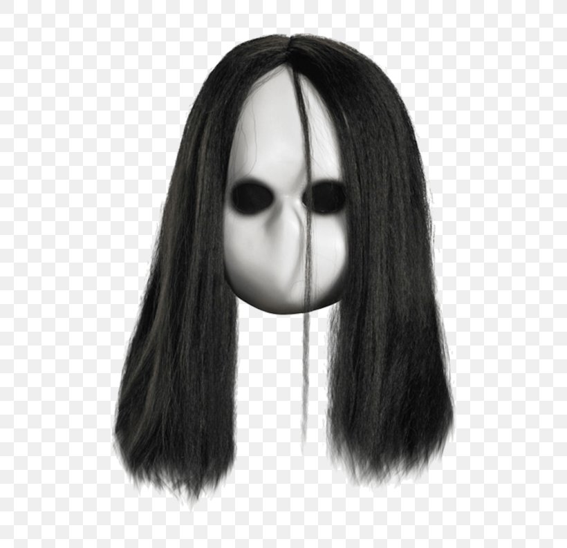 Mask Halloween Costume Doll Clothing, PNG, 500x793px, Mask, Bisque Doll, Black And White, Black Hair, Blindfold Download Free