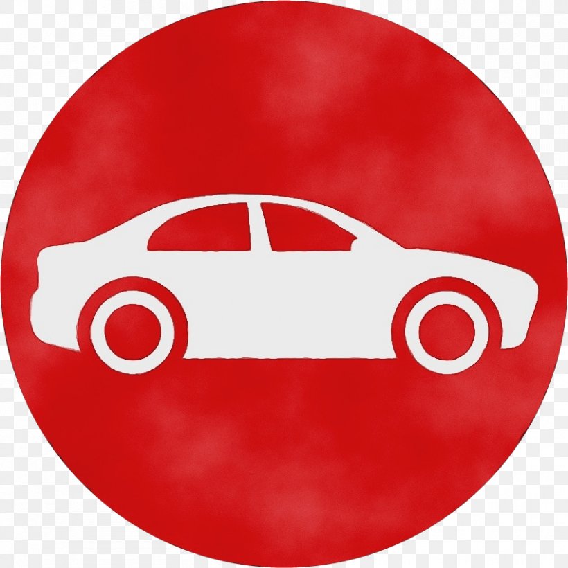 Red Motor Vehicle Plate Circle Vehicle, PNG, 850x850px, Watercolor, Car, Family Car, Motor Vehicle, Paint Download Free