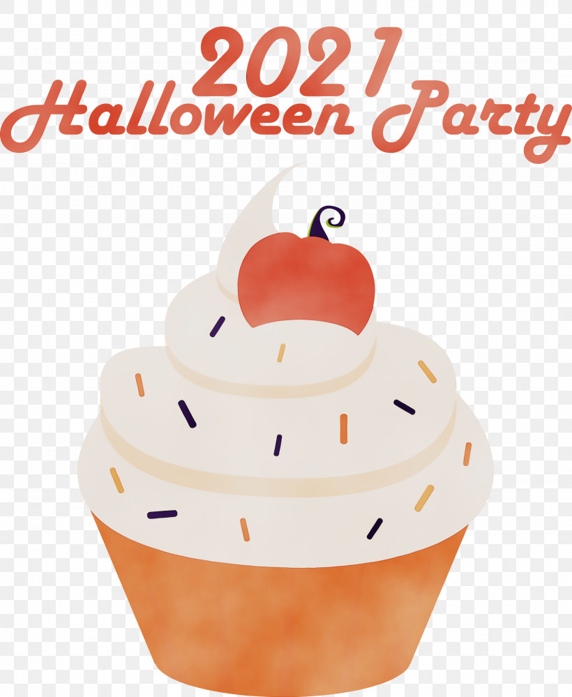 Cream Dessert Harlow Frozen Dessert Whipped Cream, PNG, 2461x3000px, Halloween Party, Cream, Dessert, Frozen Dessert, Fruit Download Free