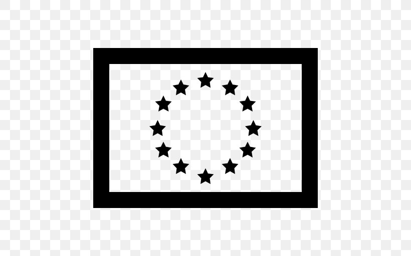 European Union Flag Of Europe Council Of Europe Organization, PNG, 512x512px, European Union, Area, Black, Black And White, Citizenship Of The European Union Download Free