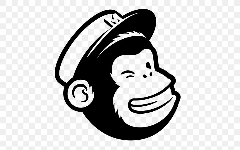 MailChimp Email Marketing E-commerce Business, PNG, 512x512px, Mailchimp, Artwork, Black, Black And White, Business Download Free
