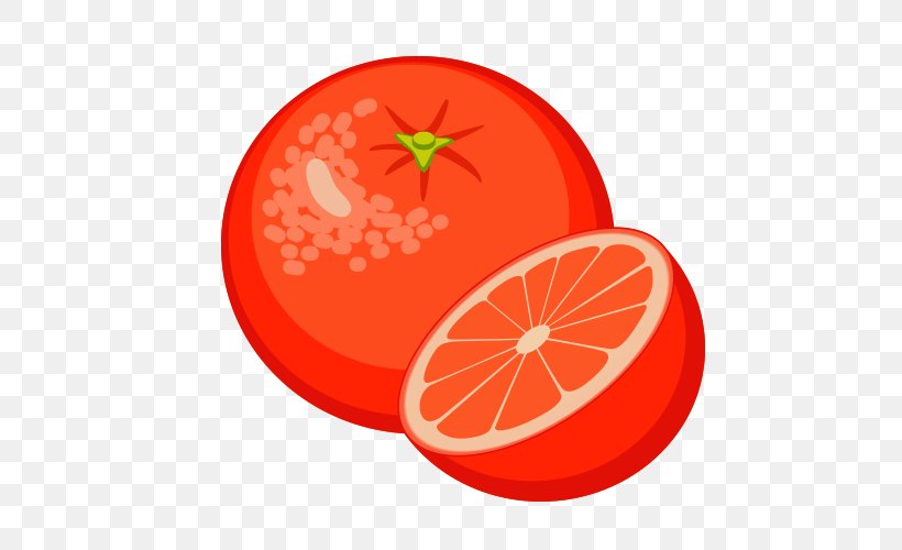 Orange Juice Blood Orange Mandarin Orange, PNG, 500x500px, Orange Juice, Auglis, Blood Orange, Cartoon, Citrus Download Free